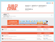 Tablet Screenshot of clubc2.es